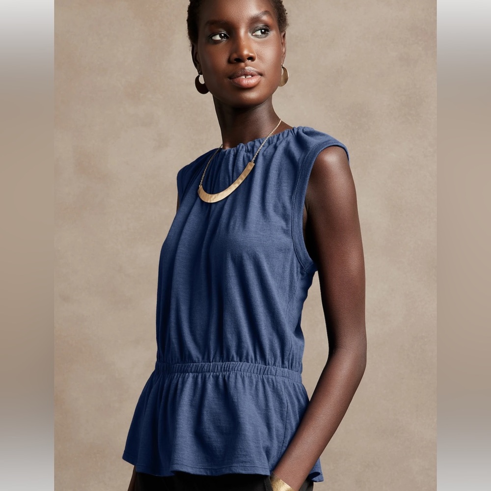 Banana Republic Factory Malibu slub tank S